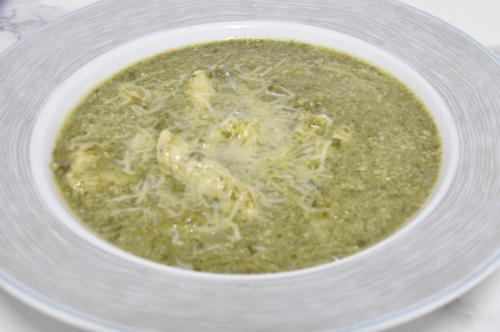 Špenátový krém s těstovinou  – Snadné recept z Itálie kuchyně, hotový za Do 30 minut